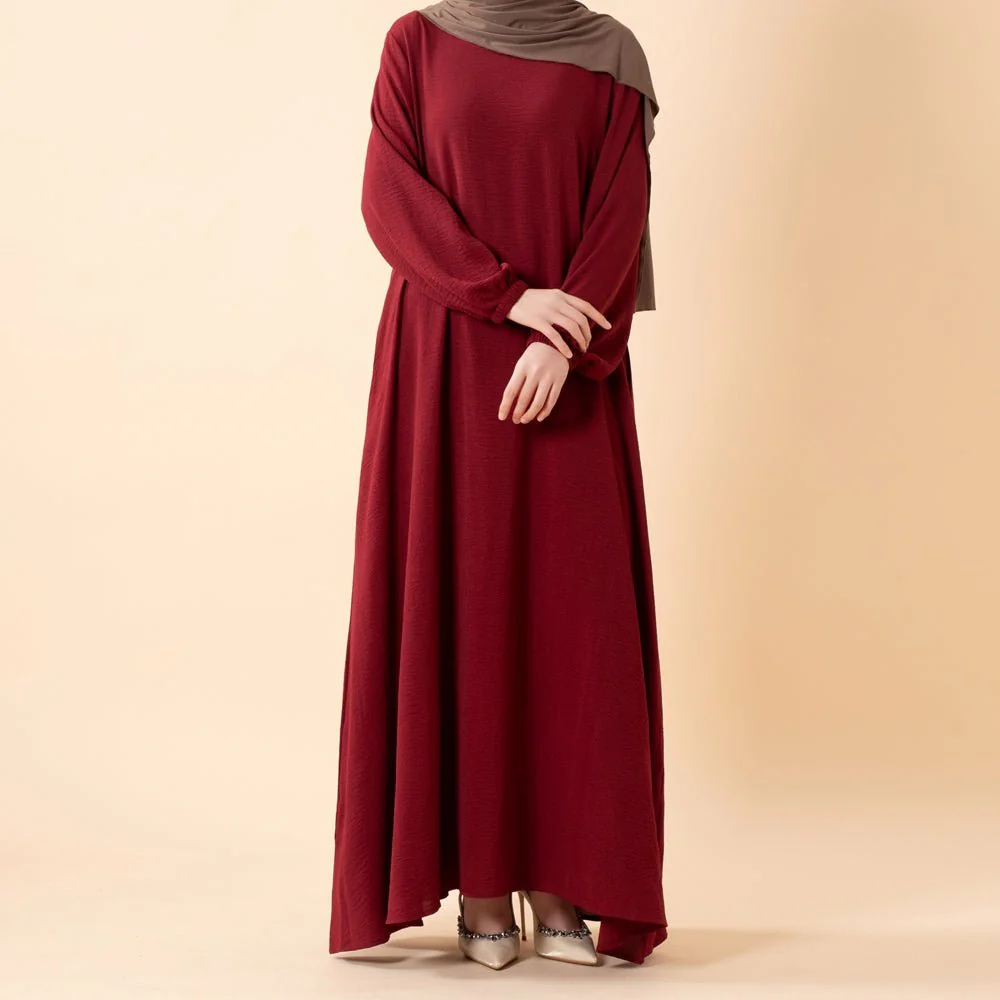 Essential Flow Crepe Maxi Dress with Pockets (MA385) - Image 28
