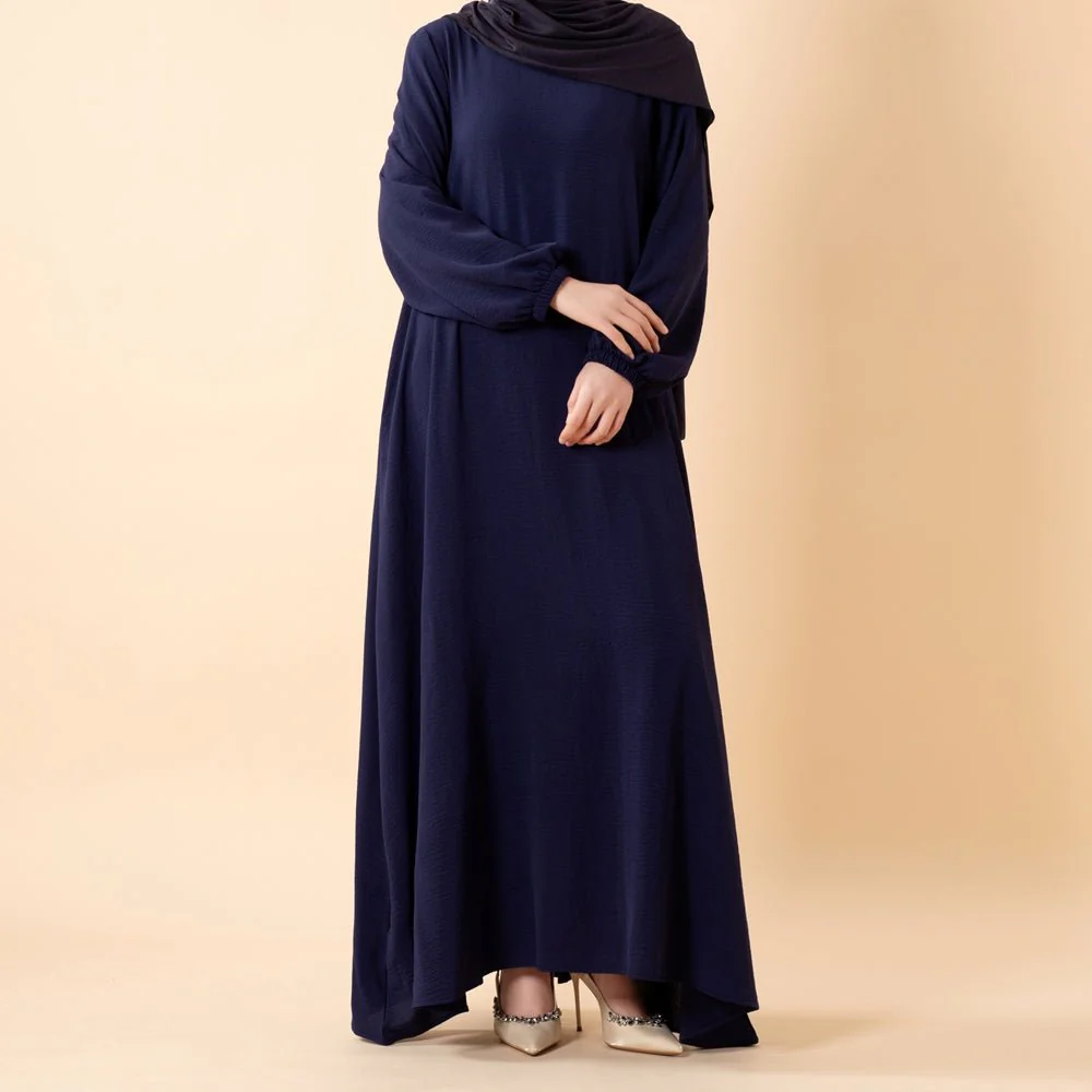 Essential Flow Crepe Maxi Dress with Pockets (MA385) - Image 4