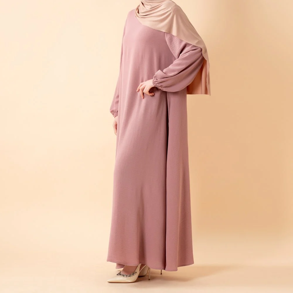 Essential Flow Crepe Maxi Dress with Pockets (MA385) - Image 9