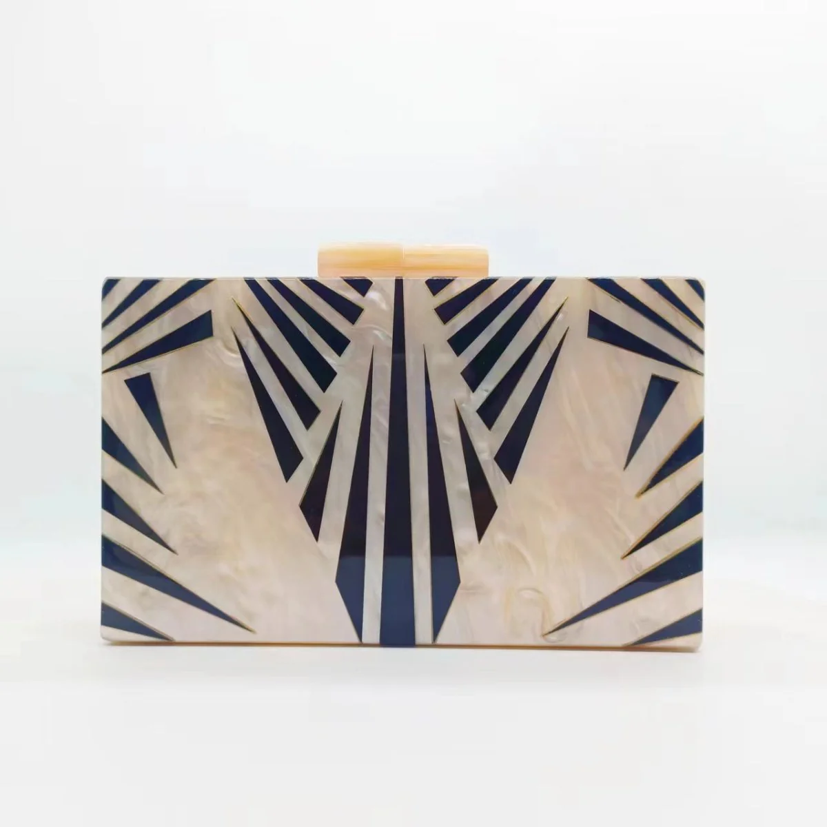 etro Zebra Pattern Dinner Bag  Acrylic Shoulder Chain Clutch for Women(MAC255) - Image 14