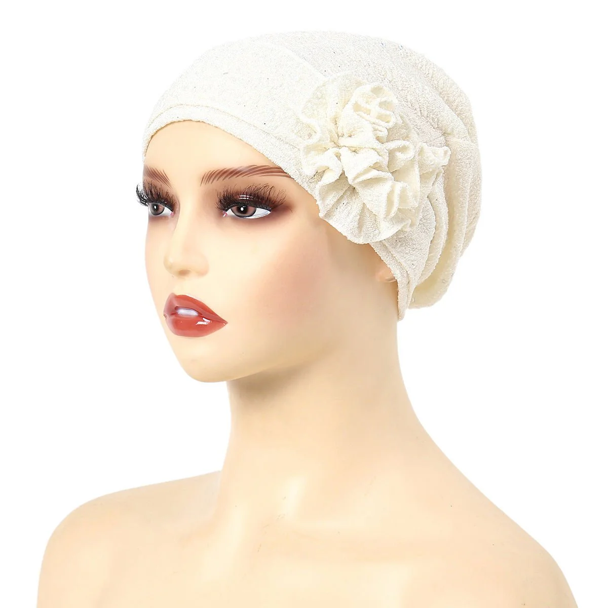 Fashion Women Solid Rose Flower Stretch Underscarf（MH112） - Image 19