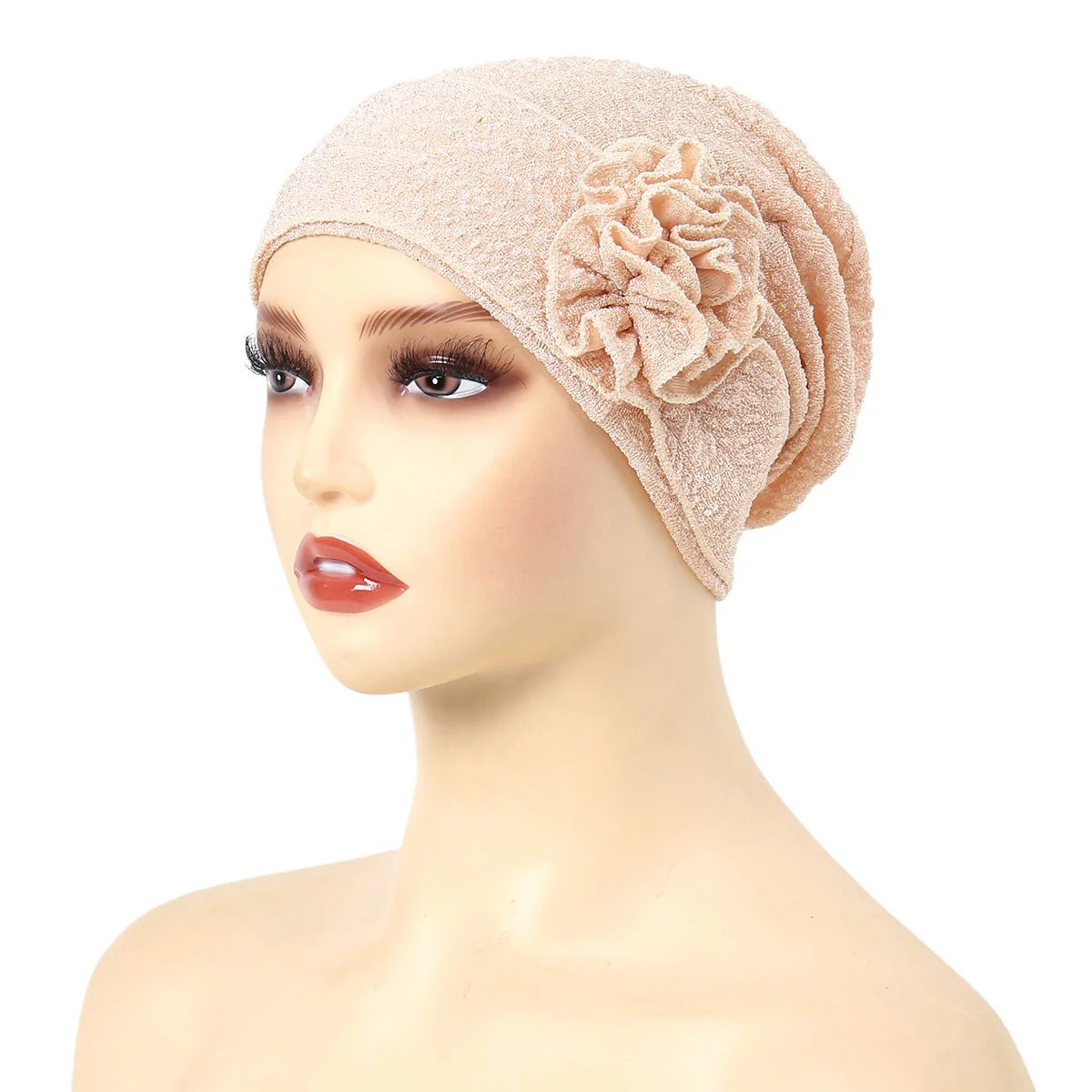 Fashion Women Solid Rose Flower Stretch Underscarf（MH112） - Image 20