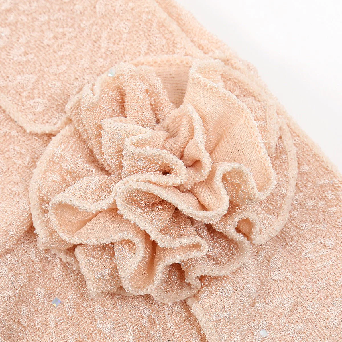 Fashion Women Solid Rose Flower Stretch Underscarf（MH112） - Image 4