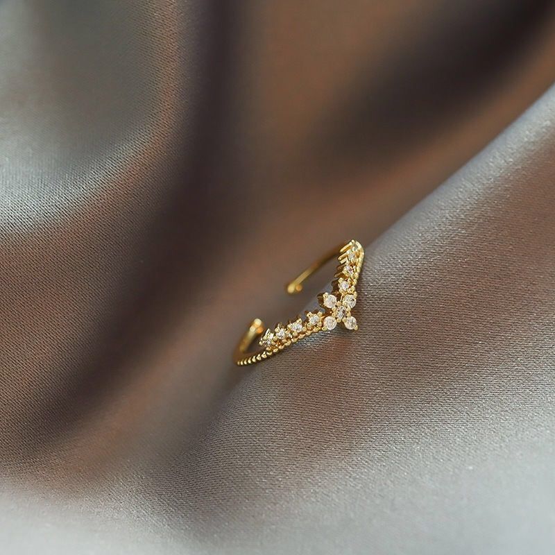 Fashionable And Personalized Light Luxury Open Ring(MAC233) - Image 4