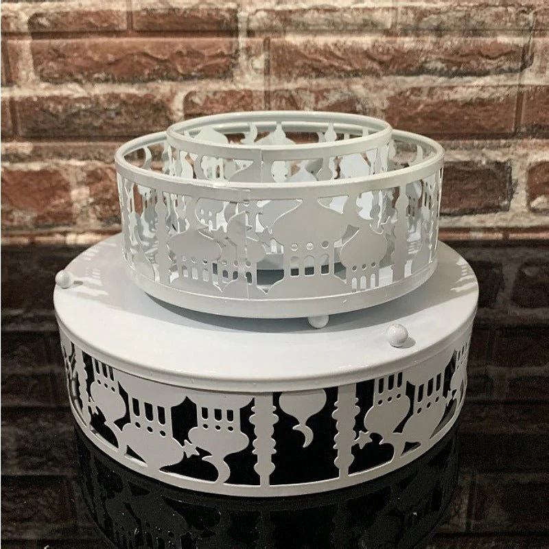 Festive Ramadan Iron Tray Candy Box 3-Piece Set (MAC382) - Image 6