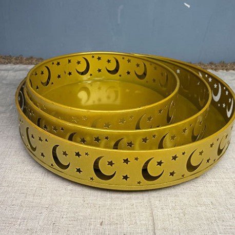 Festive Ramadan Iron Tray Candy Box 3-Piece Set (MAC382) - Image 7