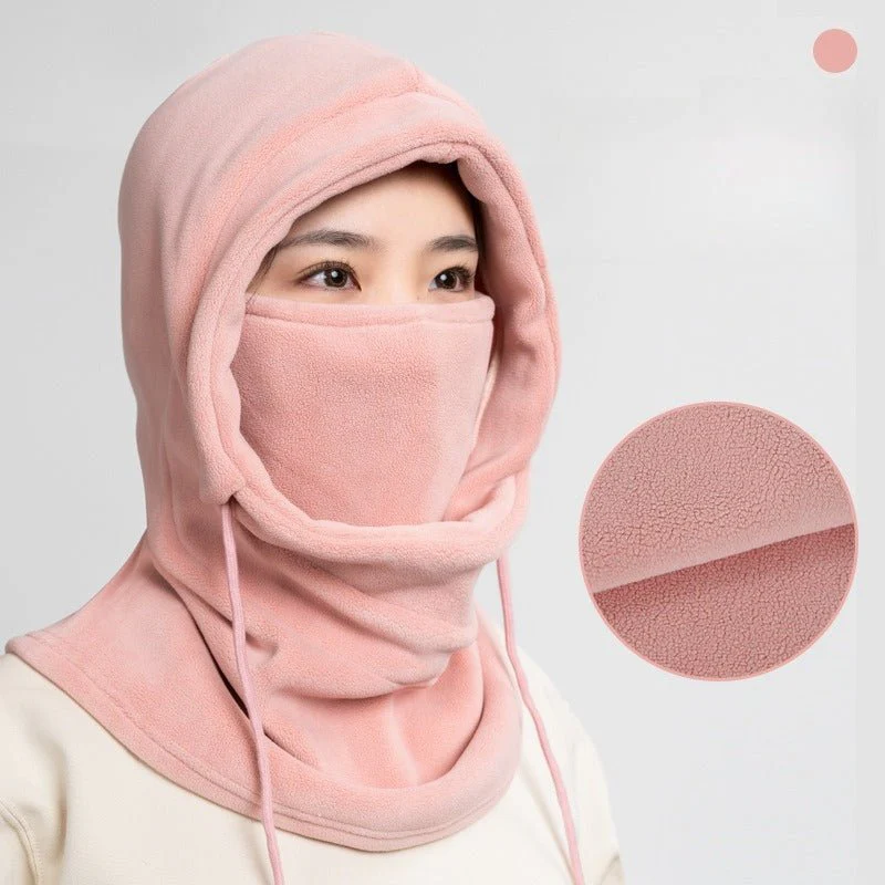 Fleece Hood Balaclava Face Mask | Windproof Neck Warmer for Outdoor Sports(MAC307) - Image 4