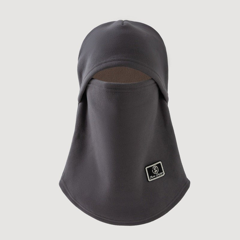 Fleece-Lined Face Mask Cap | Windproof Winter Cycling Hood with Ear Protection(MAC308) - Image 2