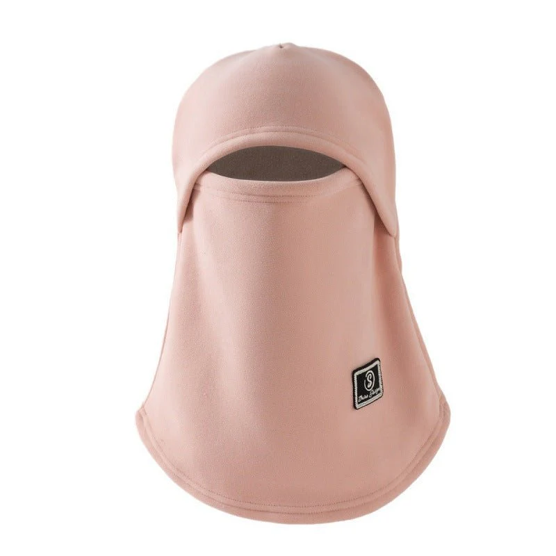 Fleece-Lined Face Mask Cap | Windproof Winter Cycling Hood with Ear Protection(MAC308) - Image 5