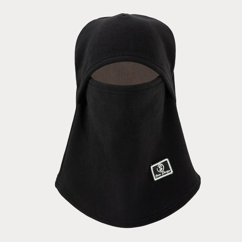 Fleece-Lined Face Mask Cap | Windproof Winter Cycling Hood with Ear Protection(MAC308) - Image 8