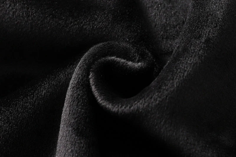 Fleece-Lined Hooded Maxi Sweatshirt Dress | Thick Winter Loungewear Dress(MS181) - Image 14