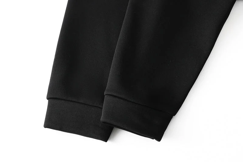 Fleece-Lined Hooded Maxi Sweatshirt Dress | Thick Winter Loungewear Dress(MS181) - Image 9
