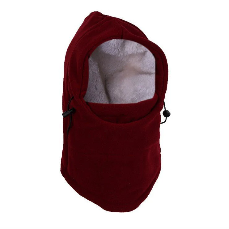 Fleece-Lined Winter Balaclava | Full Face Ski Mask with Adjustable Hood(MAC306) - Image 4