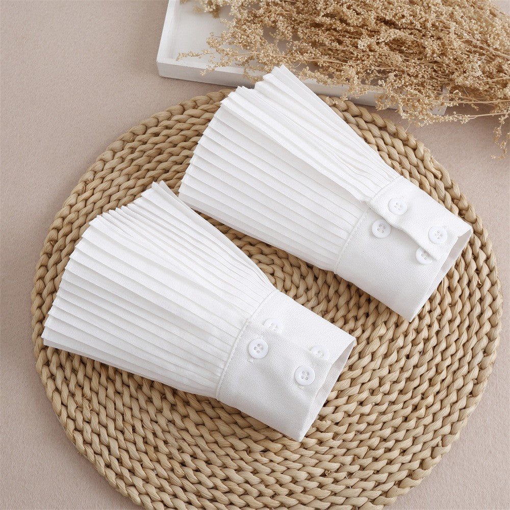 French Pleated Cuff Sleeves (MAC422) - Image 3