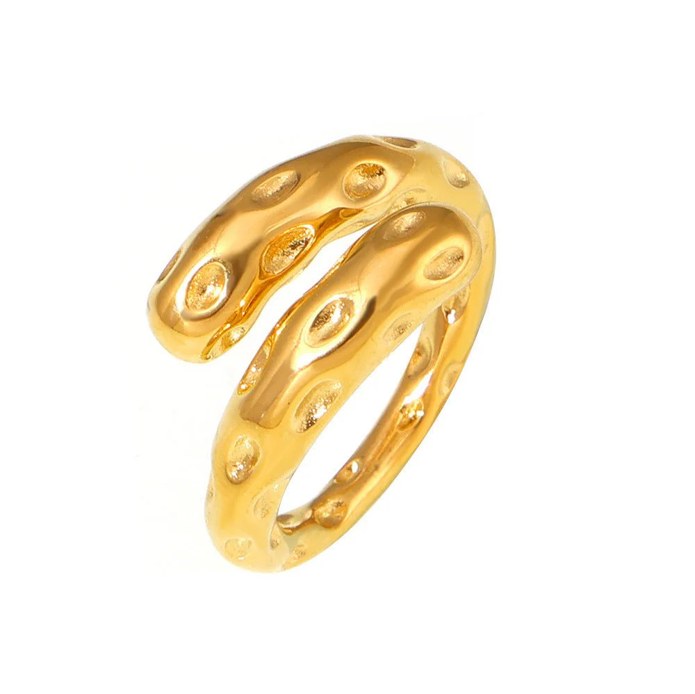 Geometric Brilliance Ring Minimalist High-Shine Bands for Stacking & Styling (MAC272) - Image 7