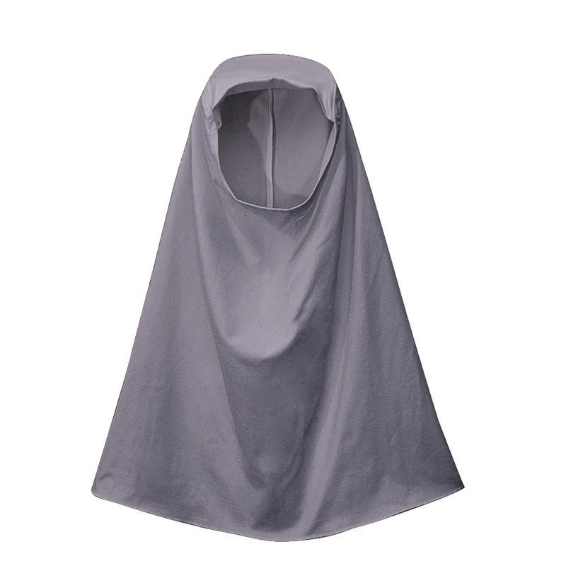 Girls Dress & Hijab Set with Contrast Trim(MKG025) - Image 8