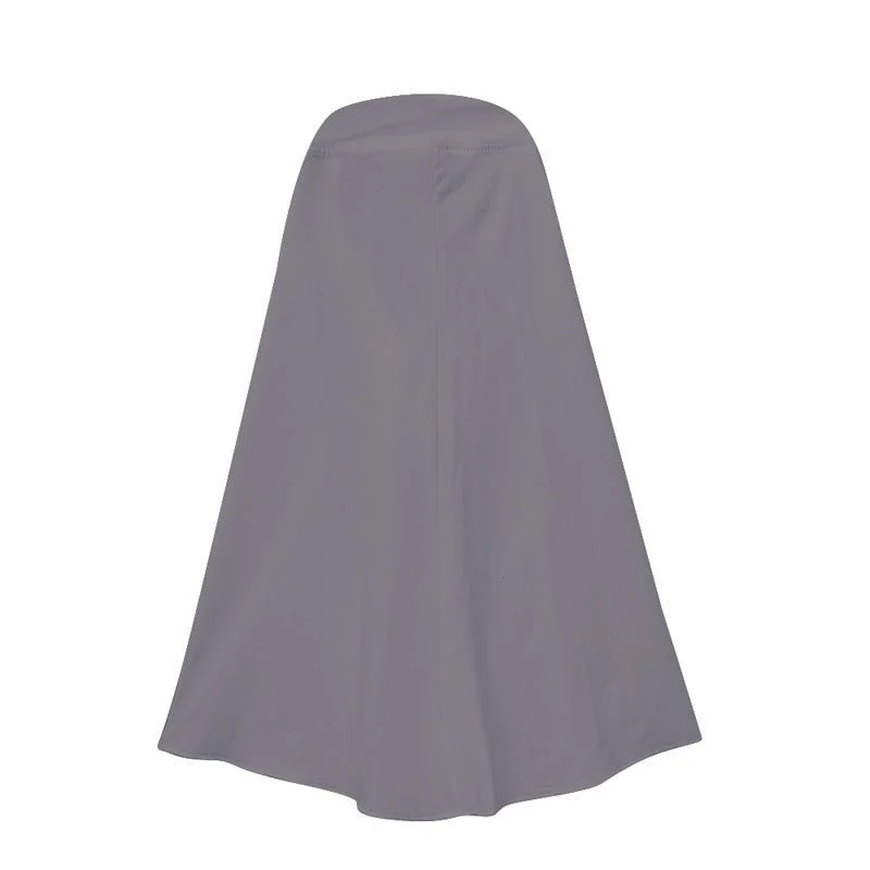 Girls Dress & Hijab Set with Contrast Trim(MKG025) - Image 9