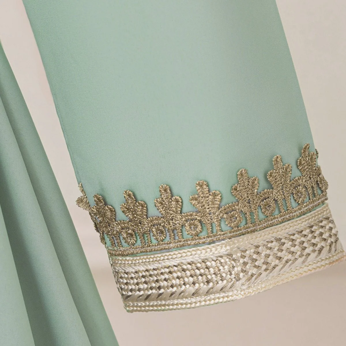 Girls Embroidered Kaftan Dress(MKG019) - Image 7