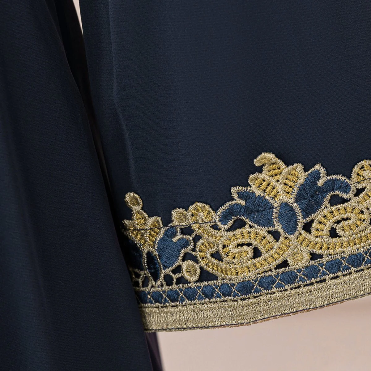 Girls Embroidered Kaftan Dress(MKG020) - Image 7