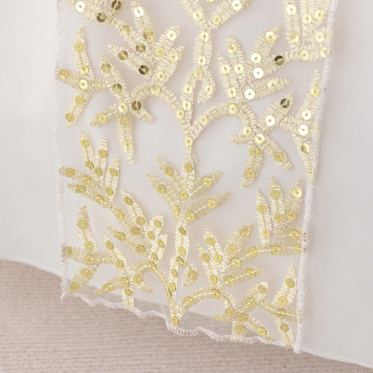 Girls Embroidered Princess Dress with Tulle Overlay(MKG022) - Image 11