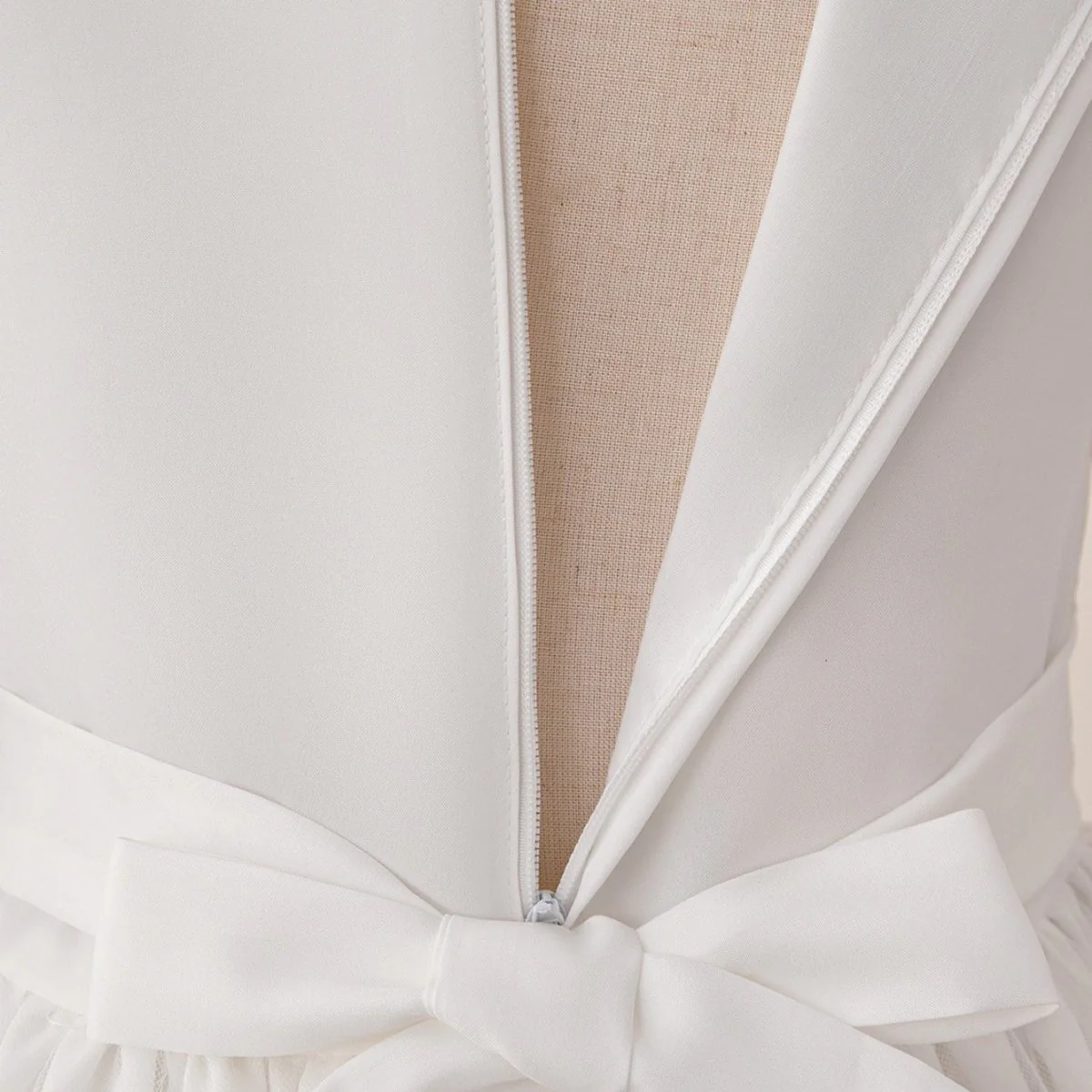 Girls Embroidered Princess Dress with Tulle Overlay(MKG022) - Image 7