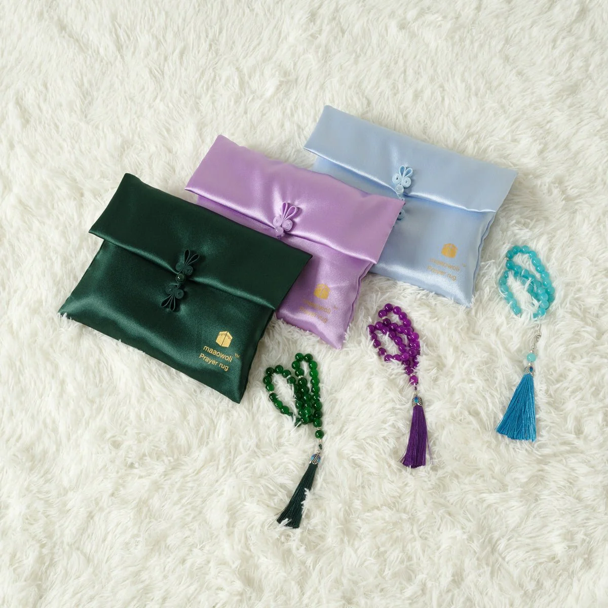 Haute Eco-Friendly New Prayer Mat and Tasbeeh Set(MR068) - Image 5