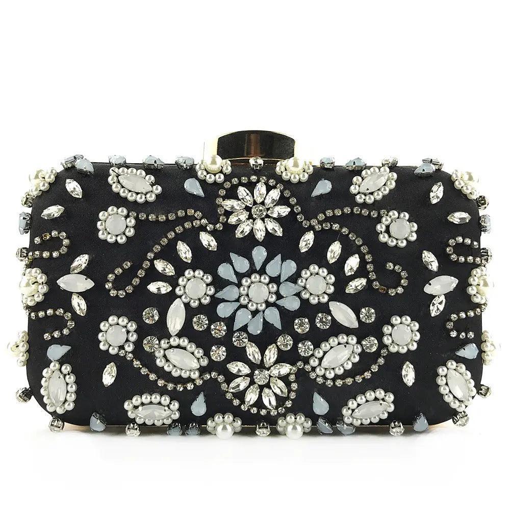 MAC012 Luxury Handbag,Diamond Cheongsam Bag - Image 4