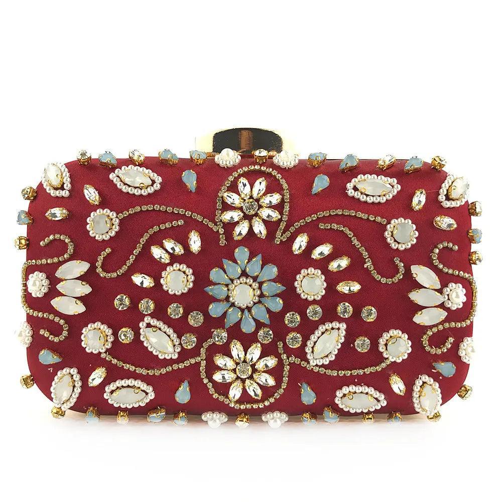 MAC012 Luxury Handbag,Diamond Cheongsam Bag - Image 5