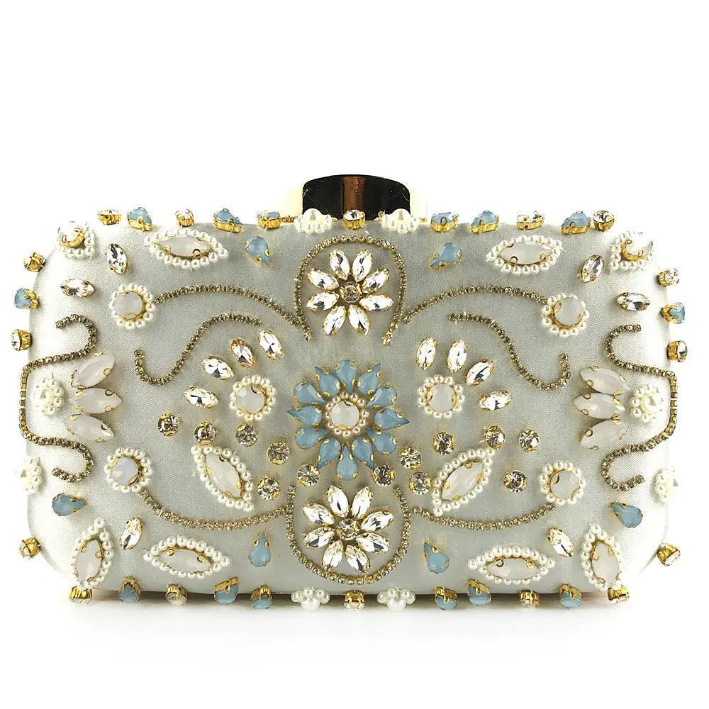 MAC012 Luxury Handbag,Diamond Cheongsam Bag - Image 7