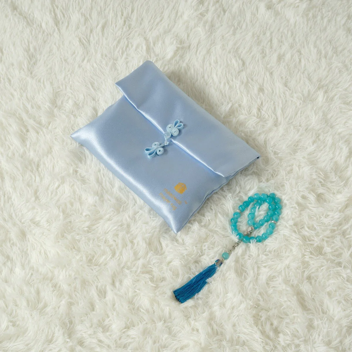 High-End Eco-Friendly New Luxury Prayer Mat and Tasbeeh Set(MR067) - Image 7