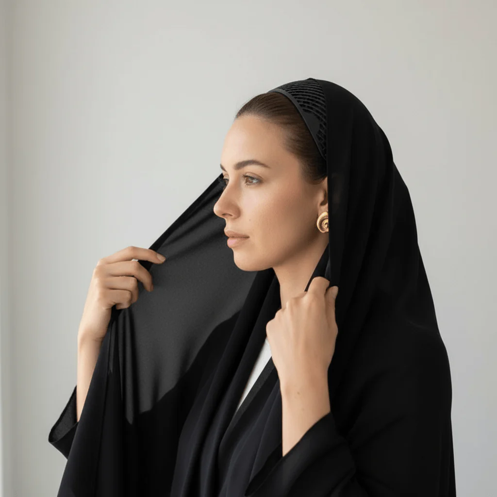 3D-Printed Non-Slip Hijab Grip Headband (Breathable & Lightweight) (MAC303) - Image 2