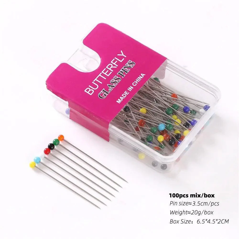Hijab Pins, Scarf Pins For Hijabs, 100 Pcs per box (MAC018) - Image 3