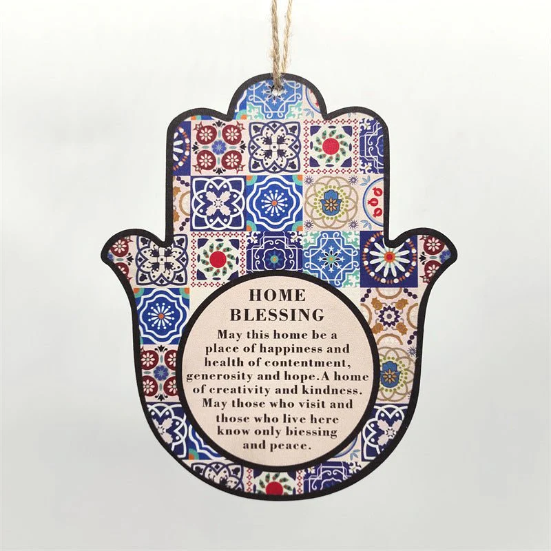Home Decorations Wooden Hangings Eid Decorations (MR071)