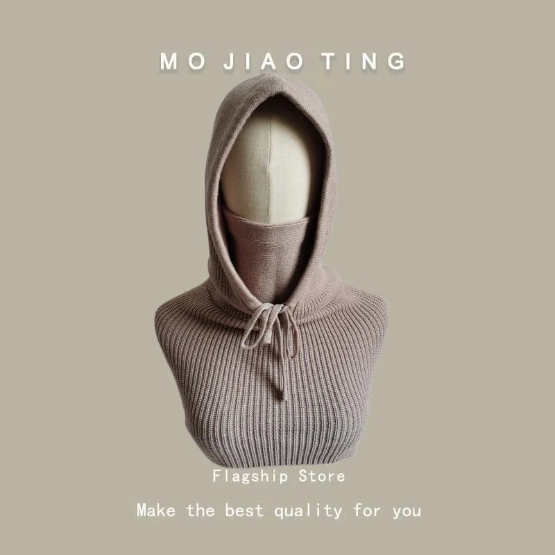 Hooded Balaclava with Shoulder Cape(MAC376) - Image 17