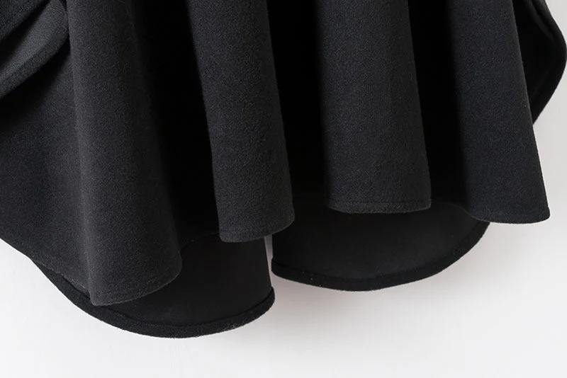 Hooded Cape Coat(MS208) - Image 3