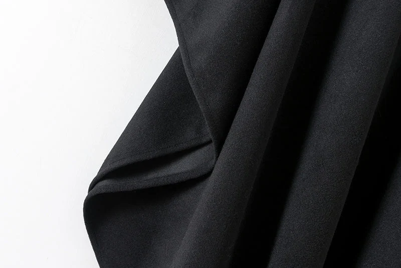 Hooded Cape Coat(MS208) - Image 4