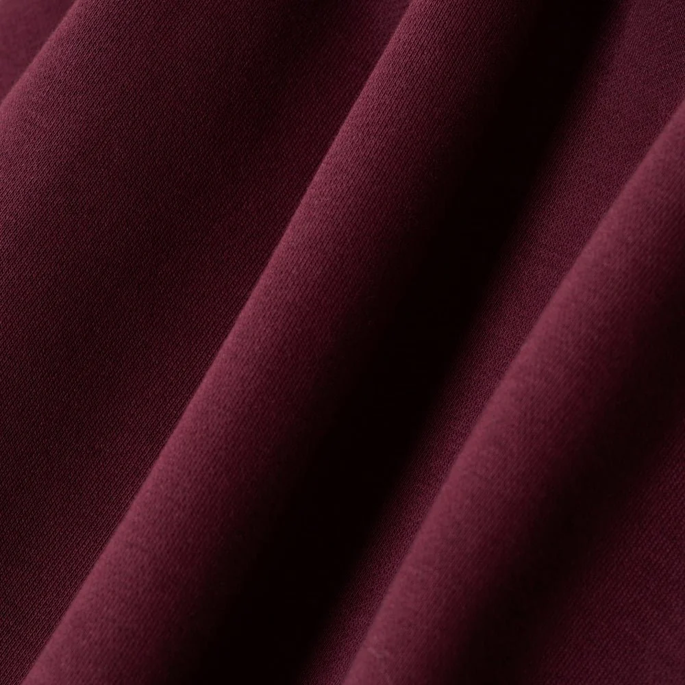 French Terry Hoodie Abaya With Pockets (MA340) - Image 18