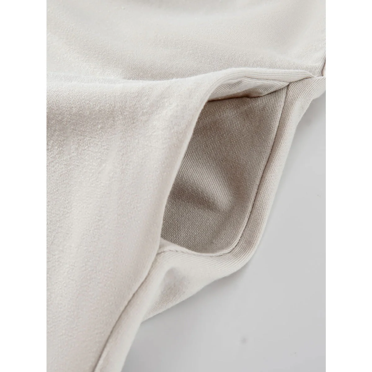 Hooded Pocket Casual Solid Color Dress Robe - Modest Long Sleeve Lounge Dress with Drawstring Hood(MA282) - Image 10