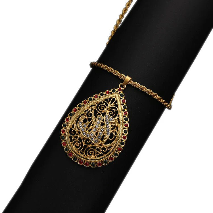Intellectual And Elegant Ethnic Style Golden Pendant(MAC231)(WITH GIFT BOX) - Image 5