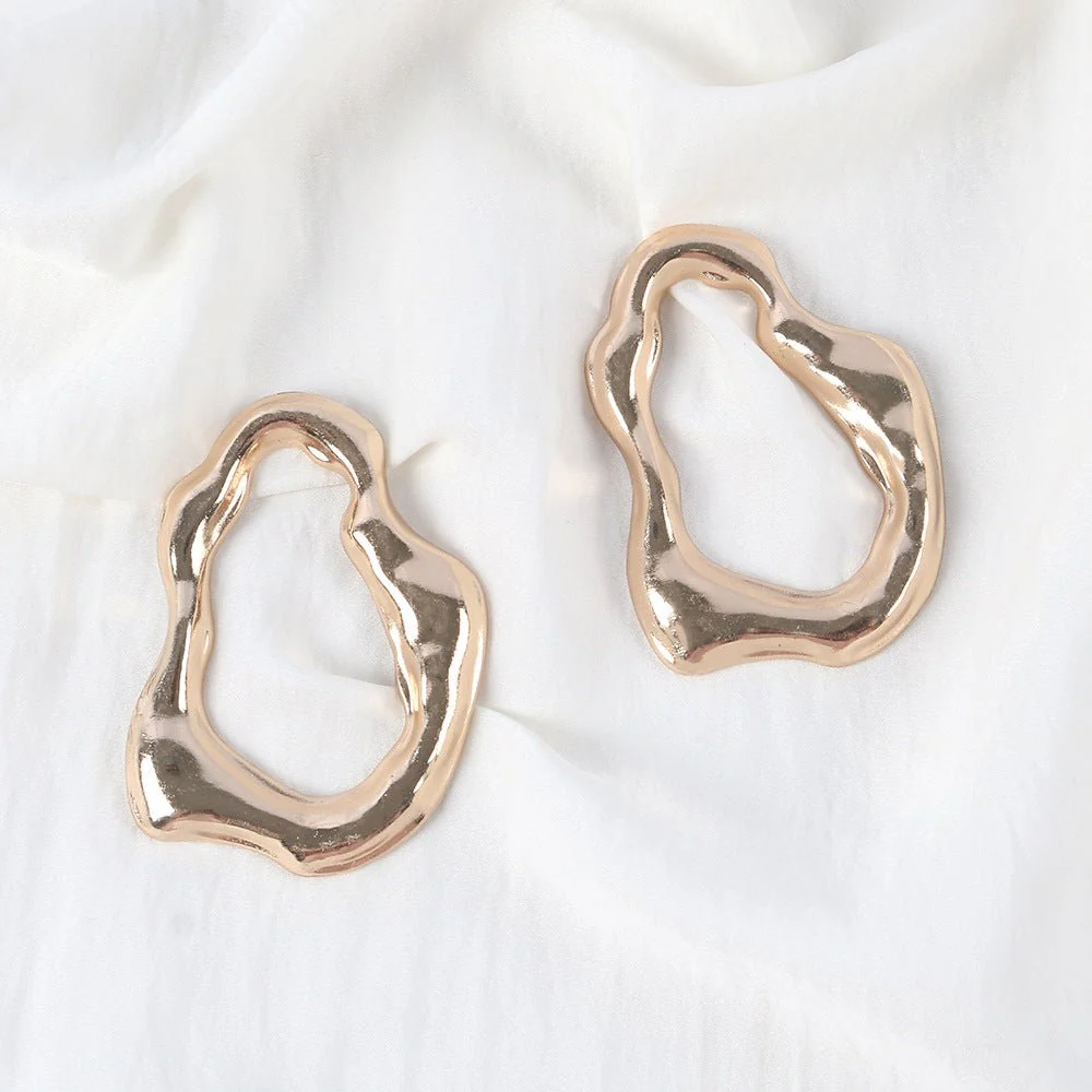 Irregular Metal Hijab Ring(MAC365) - Image 5