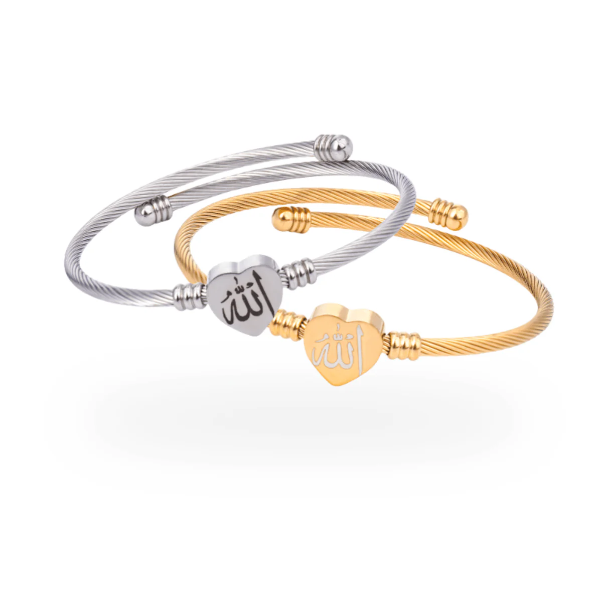 Islamic Allah Heart Bracelet Bracelet (MAC245) - Image 4