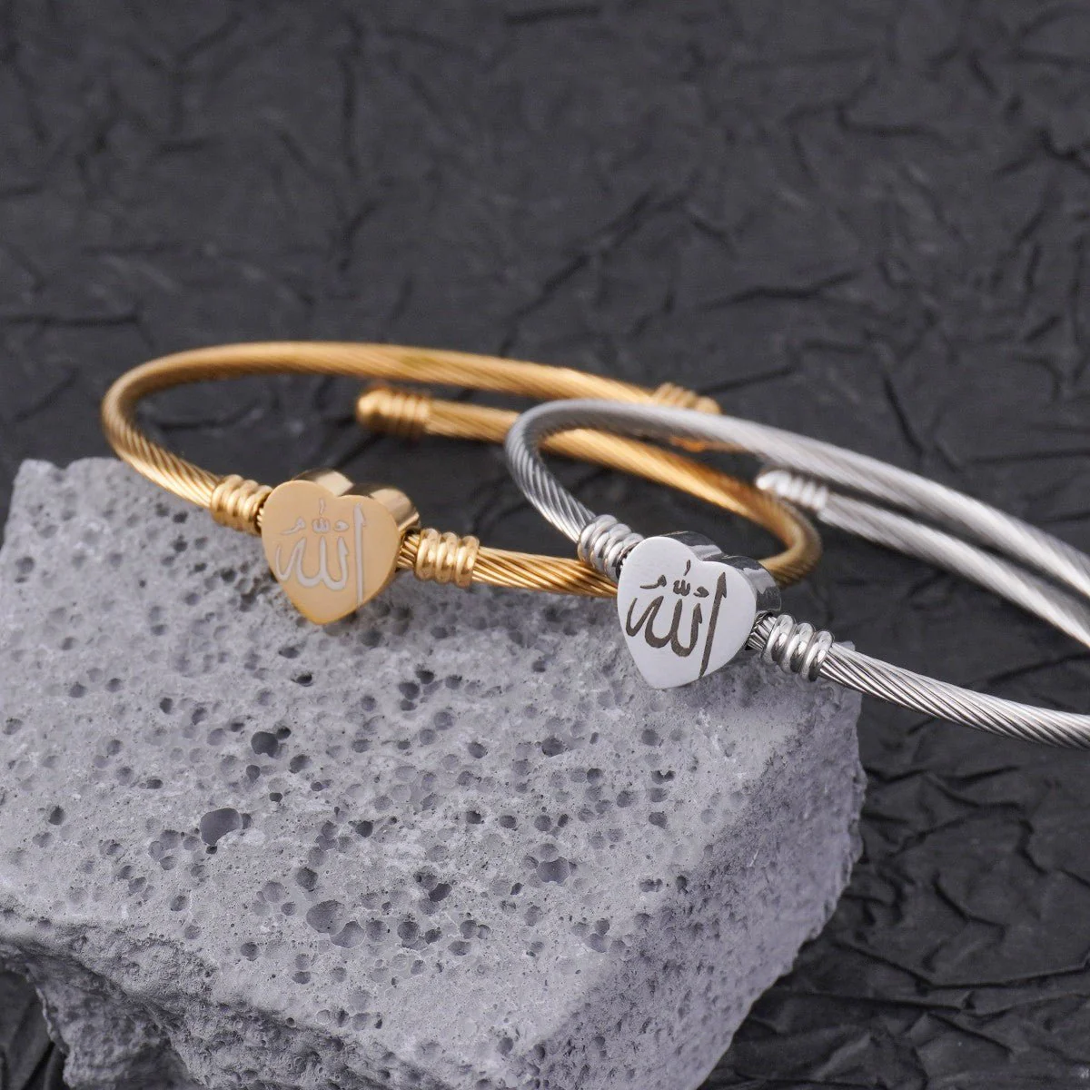 Islamic Allah Heart Bracelet Bracelet (MAC245) - Image 5