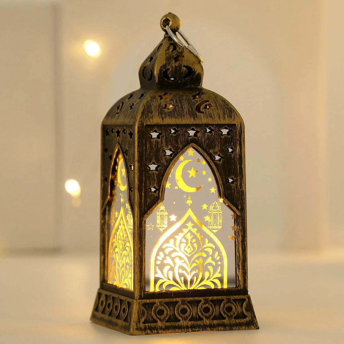Islamic Castle Lantern Decorative Hanging & Table Lamp (MAC397) - Image 5