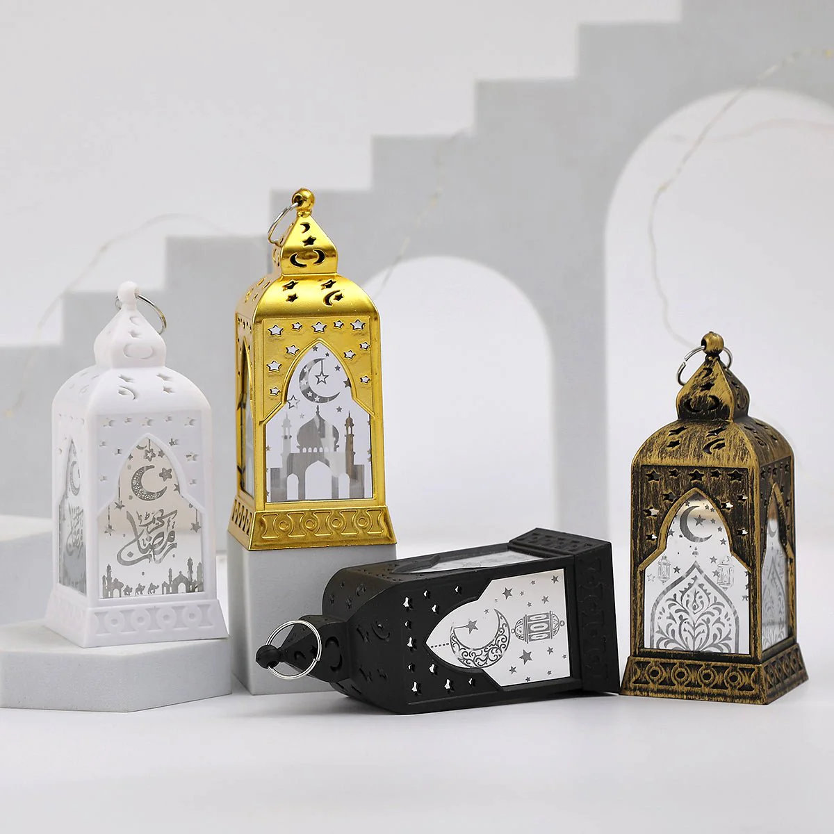 Islamic Castle Lantern Decorative Hanging & Table Lamp (MAC397) - Image 6