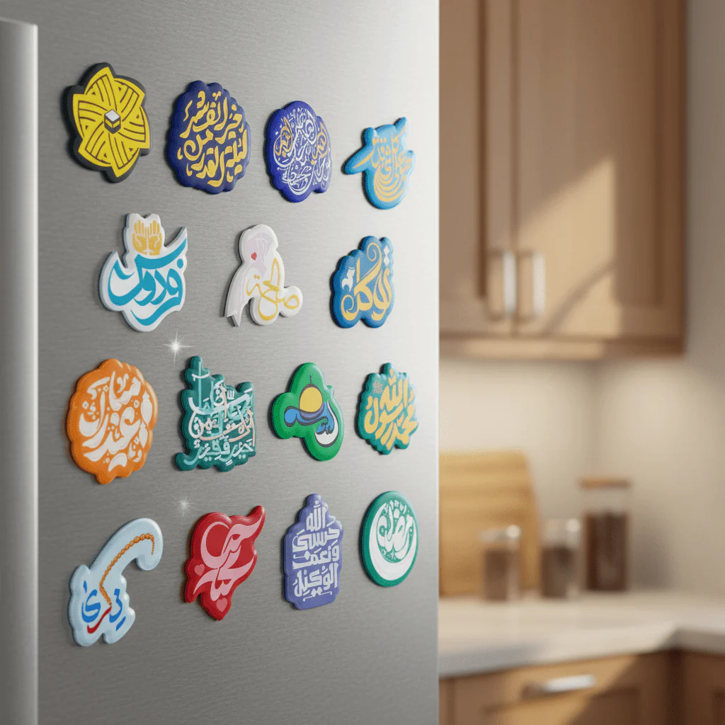 Islamic Design Souvenir Refrigerator Magnet Set (MAC328) - Image 2