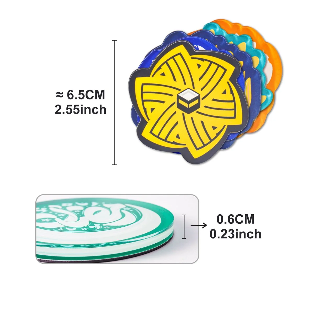Islamic Design Souvenir Refrigerator Magnet Set (MAC328) - Image 24