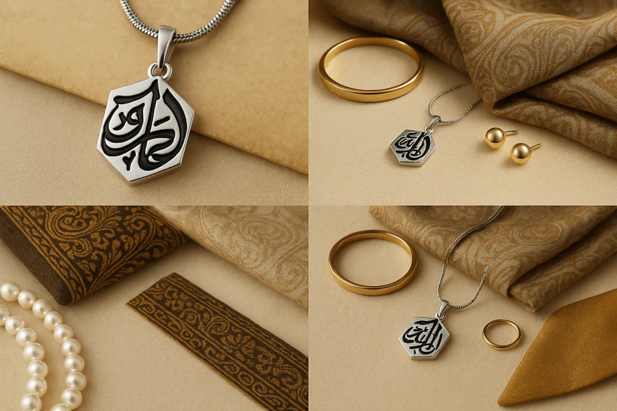 Islamic Geometric Pendants | Islamic Charms Pendants Collection (MAC271) - Image 26
