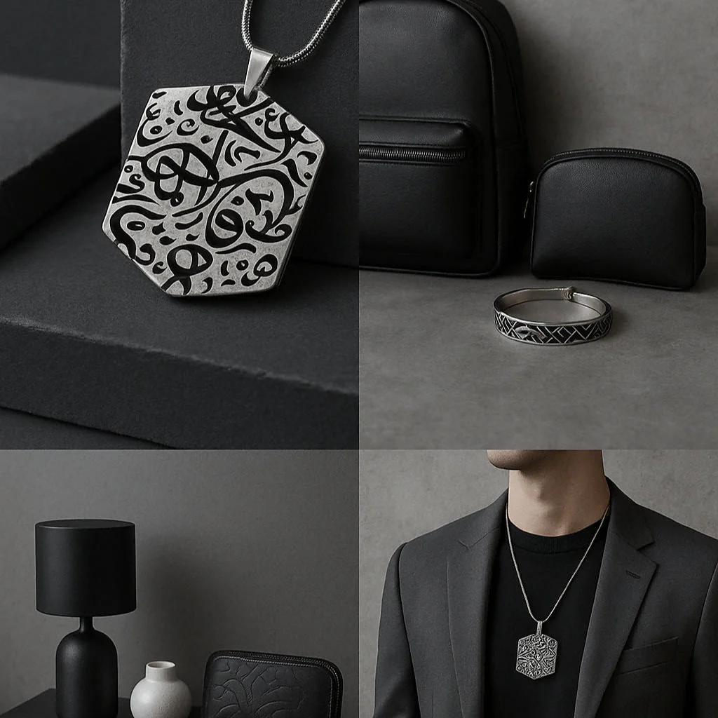 Islamic Geometric Pendants | Islamic Charms Pendants Collection (MAC271) - Image 3