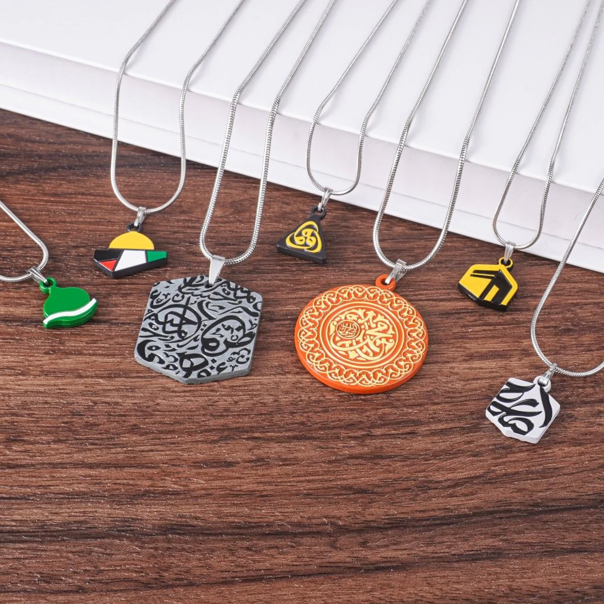 Islamic Geometric Pendants | Islamic Charms Pendants Collection (MAC271) - Image 4