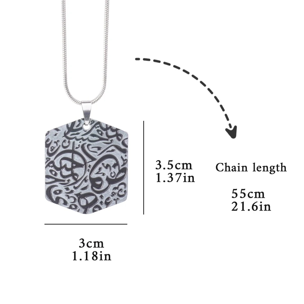 Islamic Geometric Pendants | Islamic Charms Pendants Collection (MAC271) - Image 6